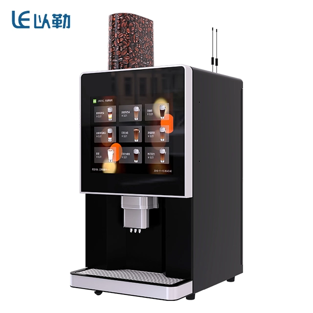 Smart Table Type Ice Coffee Vending Machine with Ice Maker