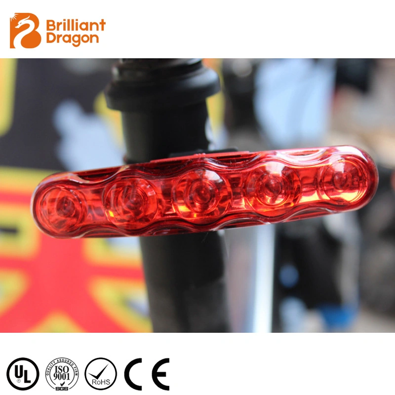 Wholesale/Supplier Factory Battery Power Bike Taillight Flashing Warning Front Bicycle Lamp Hot Quality Road Mountain Bicycle Rear Light