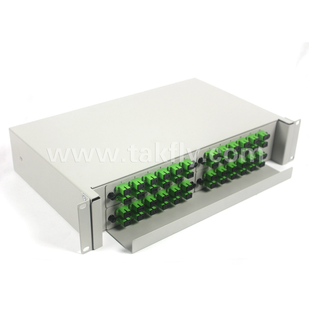 48 núcleos Patch Panel de fibra SC