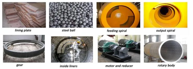 Continuous Ball Mill with Rubber Lining