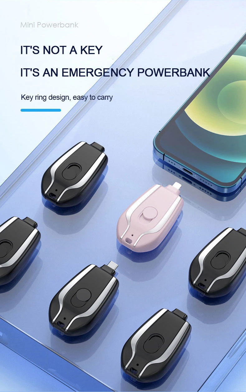 Hot Selling Portable Emergency 1500mAh Mobile Charging Bank