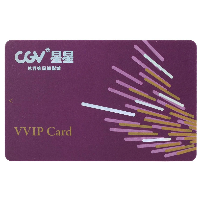 Custom Scratch-Proof Printing Membership Card for Music Club with Encryption Chip