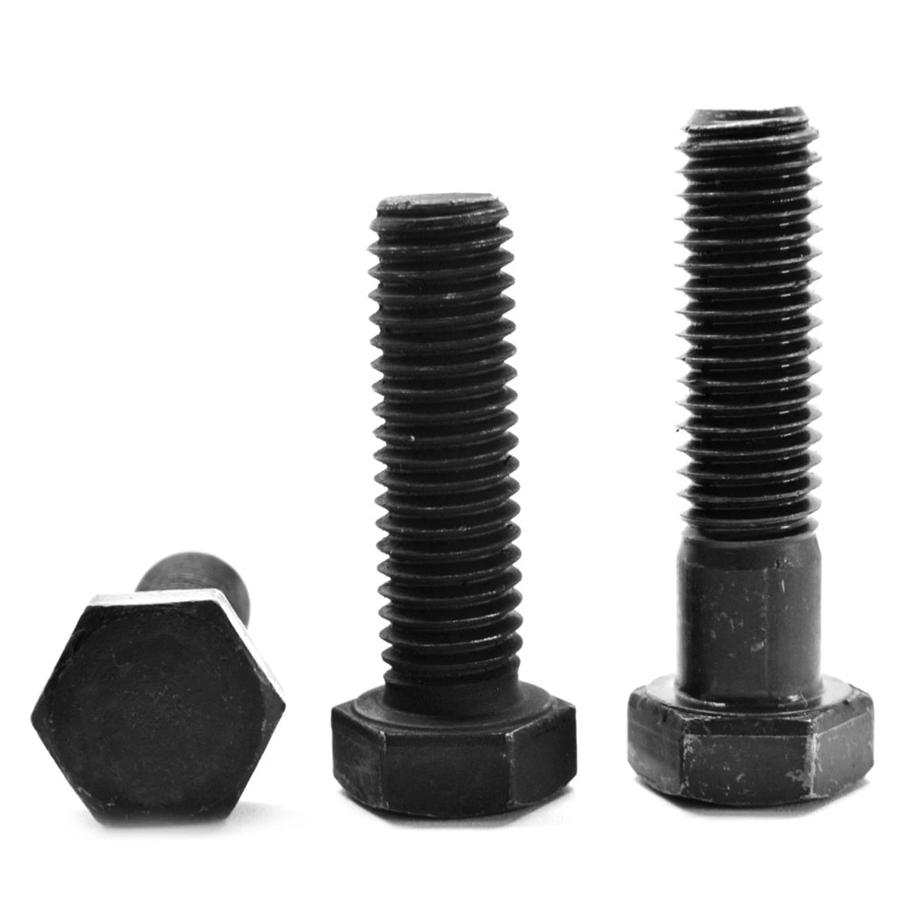 Black Oxide Zinc Coating Grade 8.8/10.9/12.9 High Strength Hexagon Cap Hex Bolt