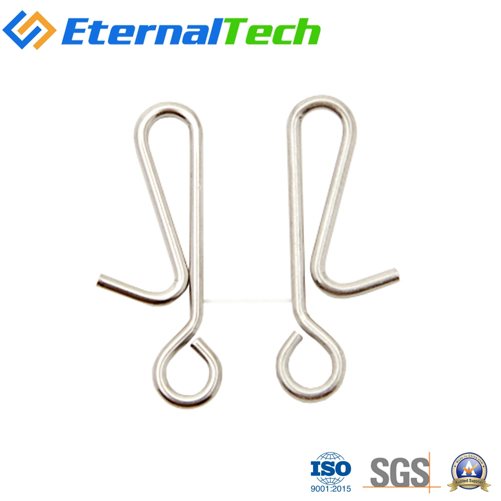 High quality/High cost performance  Stainless Steel Automatic Jumper 3D Wire Form Dampener Spring Buckle