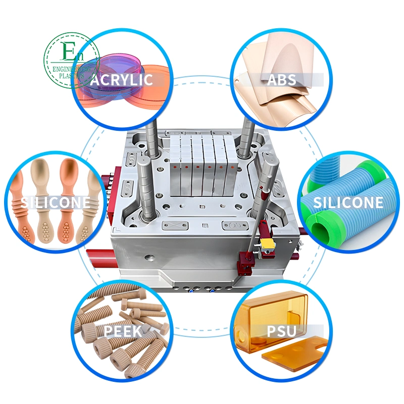 Customized Open Molding Injection Nylon Plastic ABS Electronic Equipment Injection Mould Parts