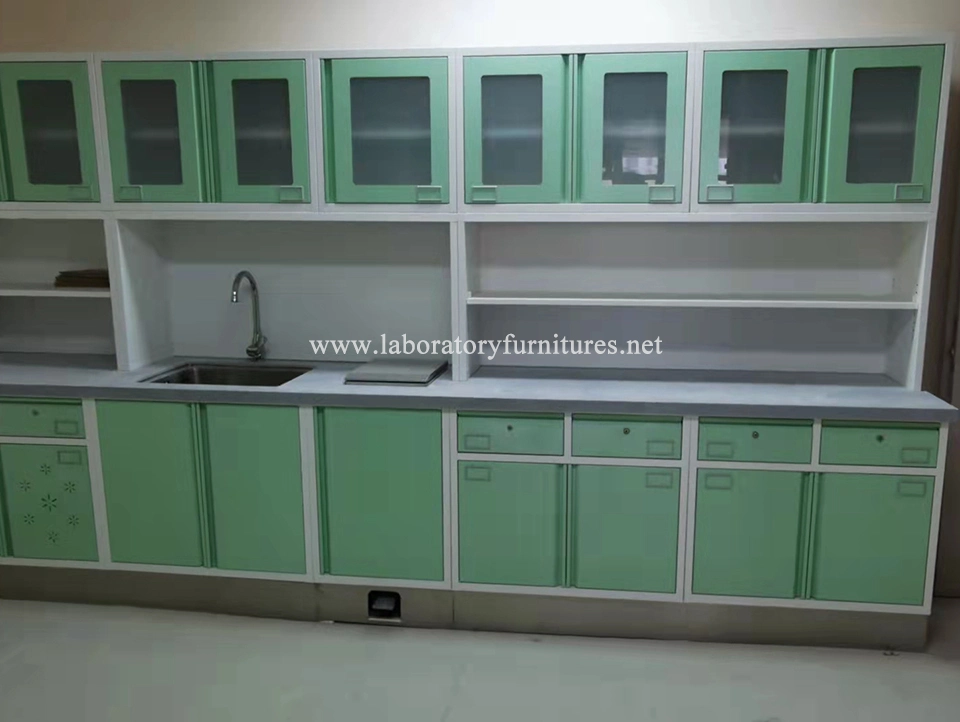 Hot Sale Wheels Floor Mounted Used School Lab Furniture Jh-SL102