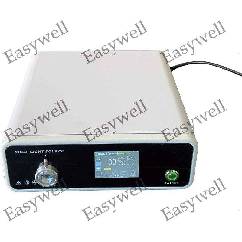 Portable 100W LED Cold Light Source Ks-Els100A for Ent, Endoscope, Laparoscopy