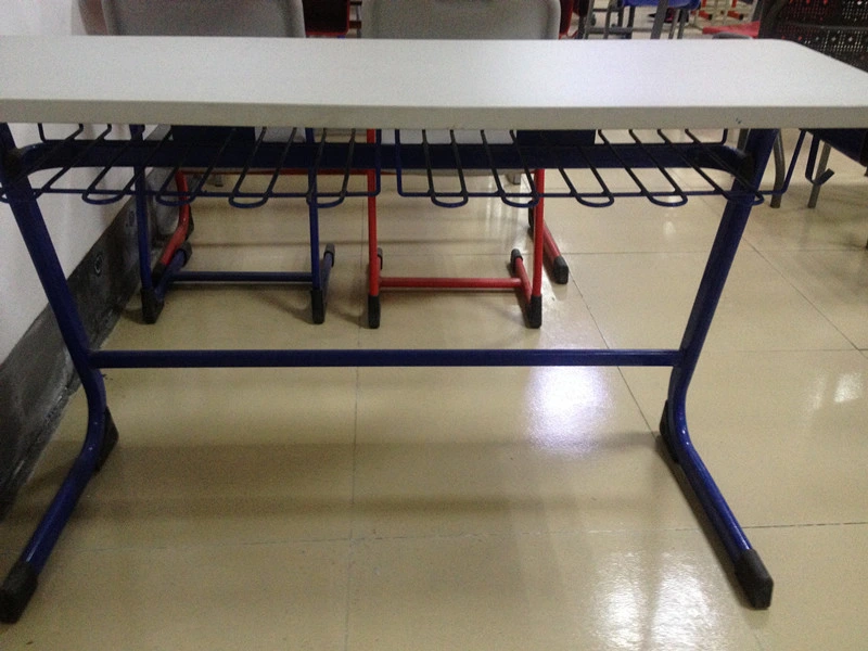 High quality/High cost performance  Popular Double School Furniture Desk and Chair (SF-15D)