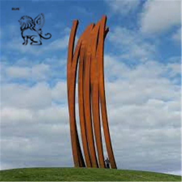 Original Factory Abstract Modern Art Outdoor Corten Steel Sculpture