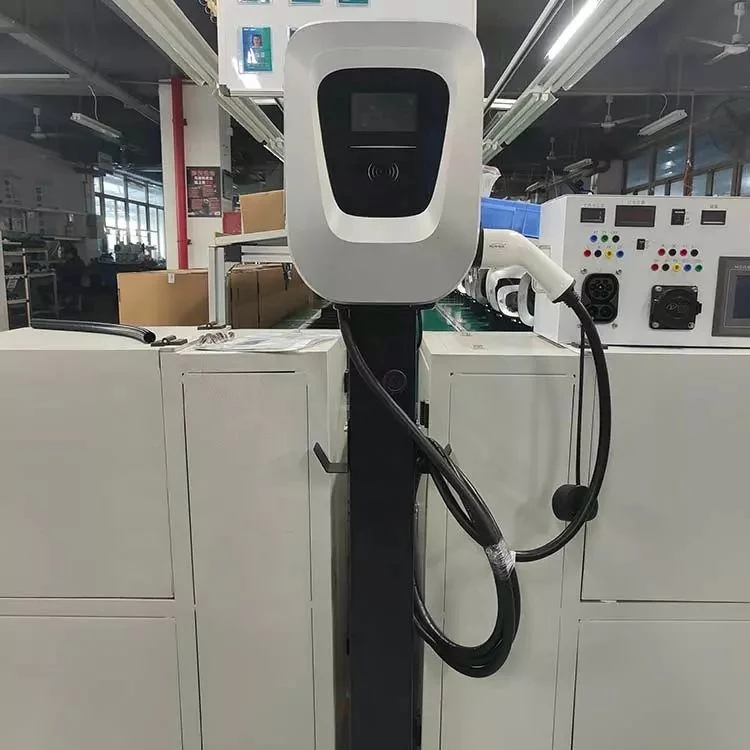 22kw EV Charger Home Load Balancing Car Charger Timing Charging Setting with Two Installation Methods