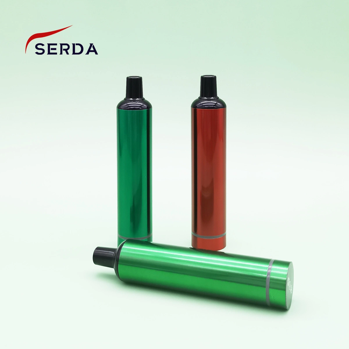 Serda Refresh Disposable Vape Kit إعادة الشحن 650 ملي أمبير/ساعة 7 ألوان LED E-Cigarette صغير