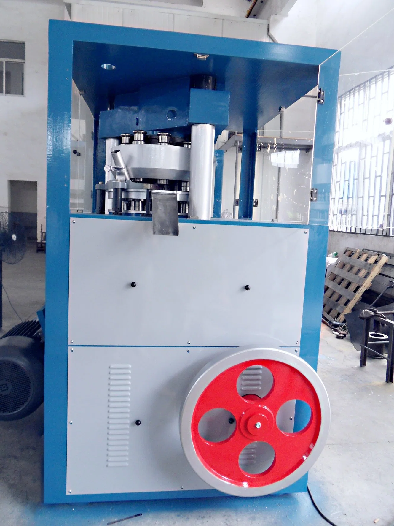 Factory Durable and Fully Automatic Hydraulic Single-Punch Granulating Tablet Large Rotary Tablet Press