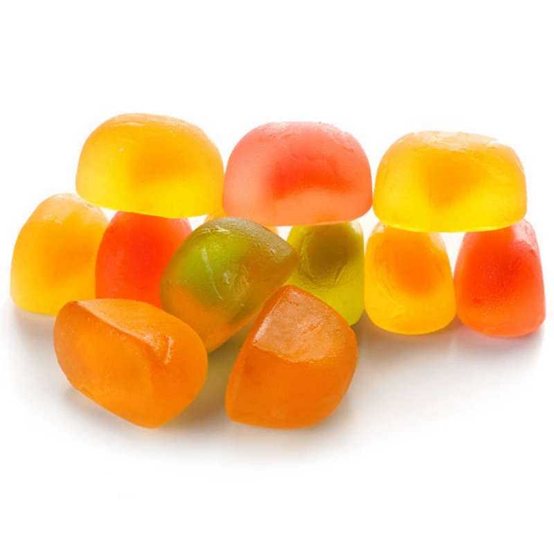 Los alimentos orgánicos suplemento de ácido hialurónico colágeno Vitamina C Gummies Candy