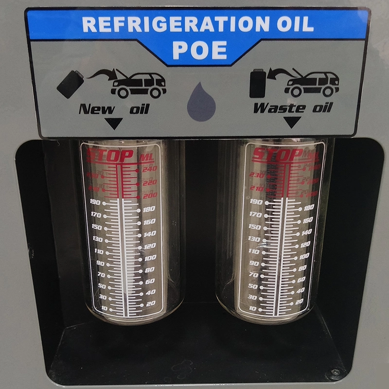 A/C-Absauganlagen AC616 A/C Recycling &amp; Recharger R-134a Kältemittel Absaug-, Recycling- und Wiederauffüllmaschinen für Hybrid- und nicht-Hybrid-Fahrzeuge