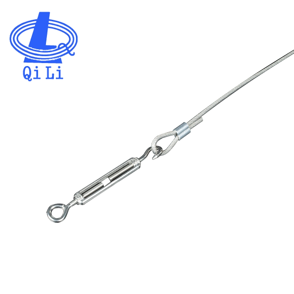 Drop Forged Carbon Steel DIN1480 Galvanize Open Turnbuckle