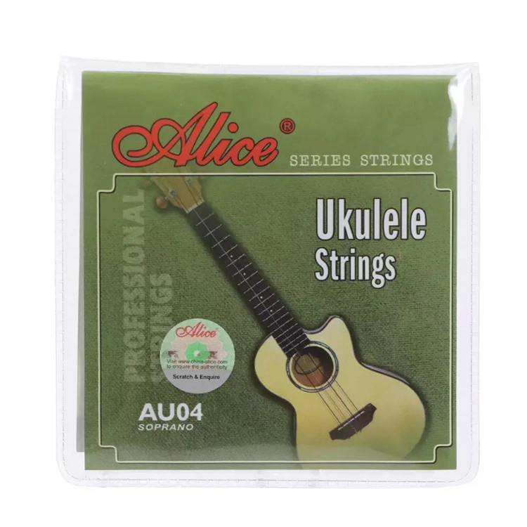 El mejor precio excelente calidad de la marca Alice Bass Guitar Nylon transparente Ukulele cadenas