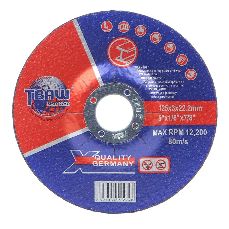 Metal Grinding Wheel 125X6X16mm Grinding Disc MPa 5inch Abrasive Metal Sanding Grinding Wheel Disc Grinding