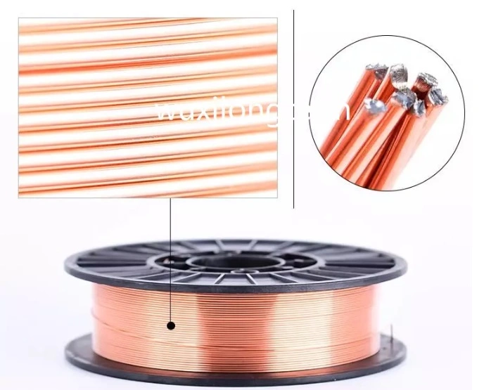 High quality/High cost performance 0.8mm 1.0mm 1.2mm 1.6mm Plastic Metal Spool Gas Protection Copper Coated MIG CO2 Er70s-6 Welding Wire