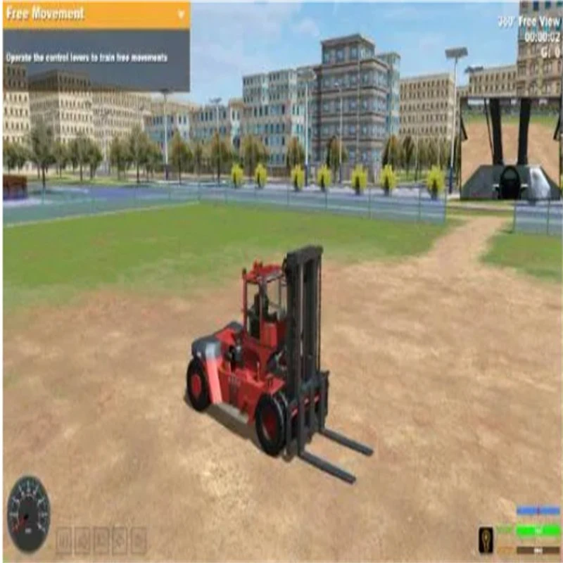 Chinese Forklift & Wheel Loader Simulator for Heavy Earthmonving Construction Equipment