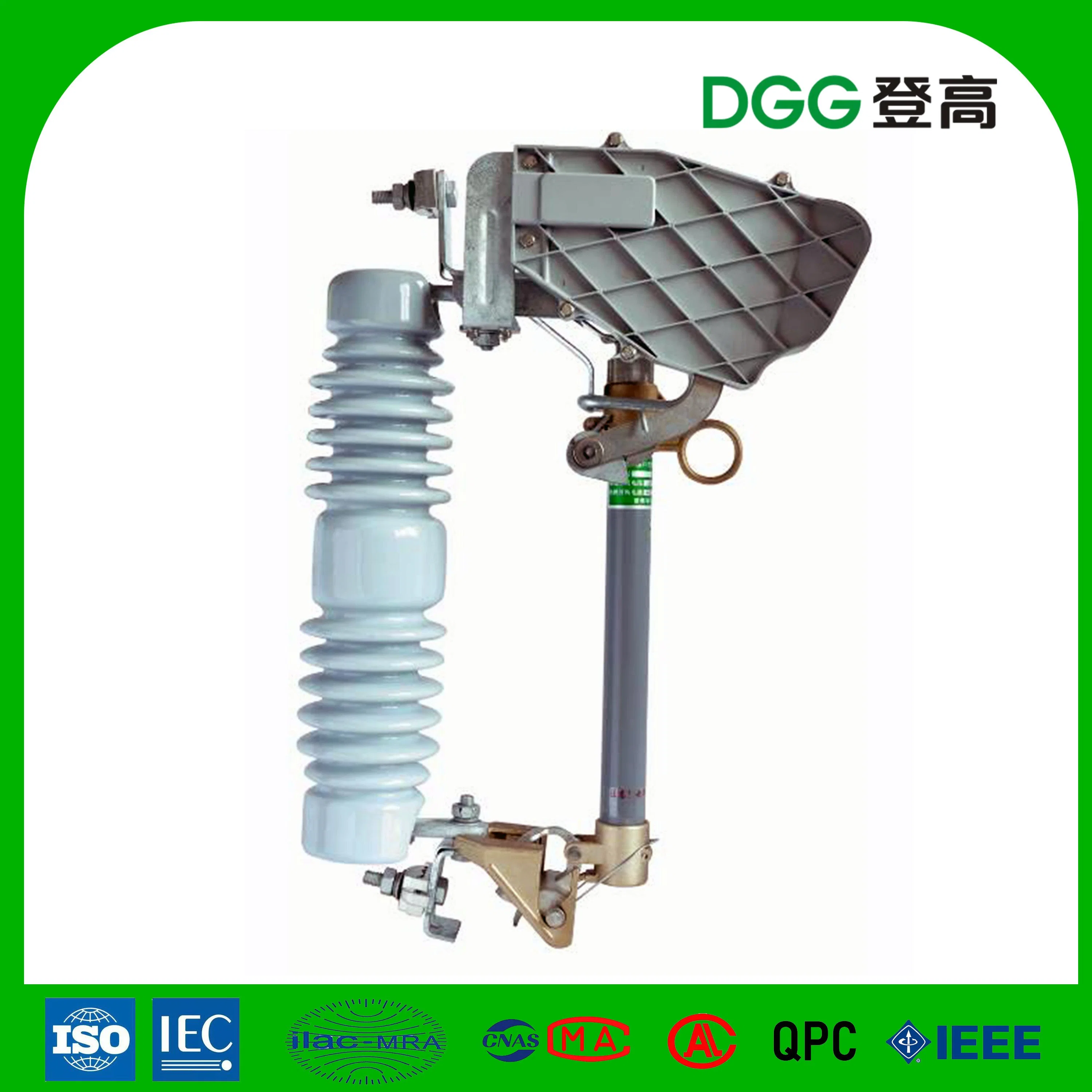 High Voltage Porcelain Fuse Cutout, Load Break Drop out Fuse 10-15kv