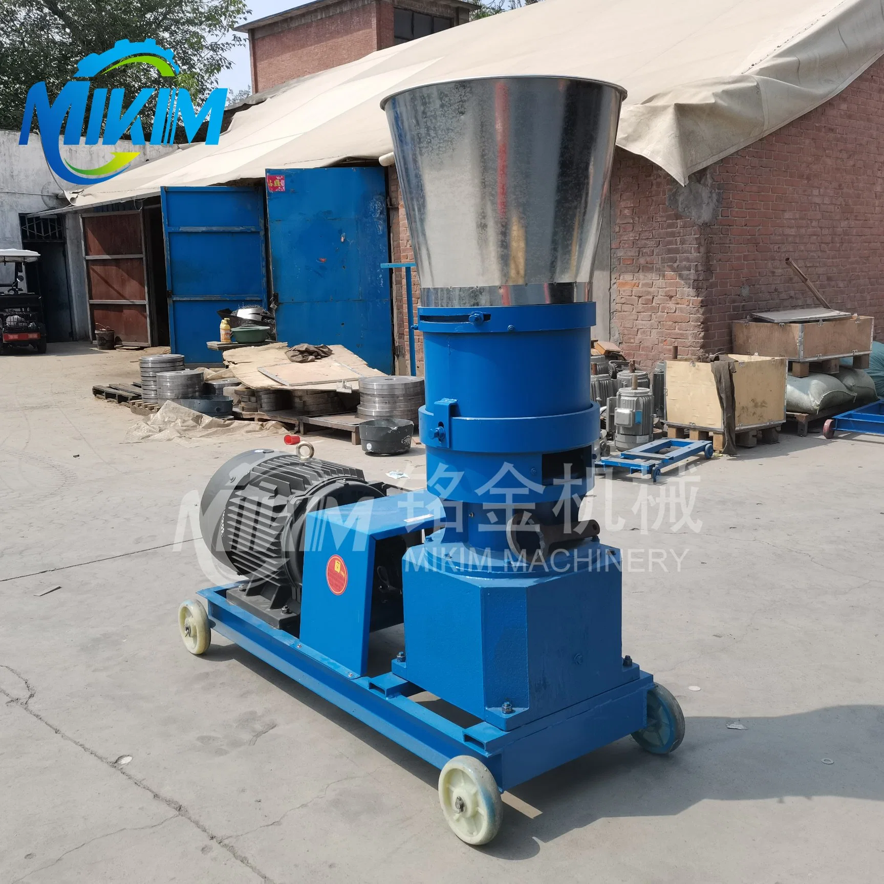 Poultry Feed Processing Machines Goat Feed Pellet Machine Pellet Making Machine for Livestock Feed