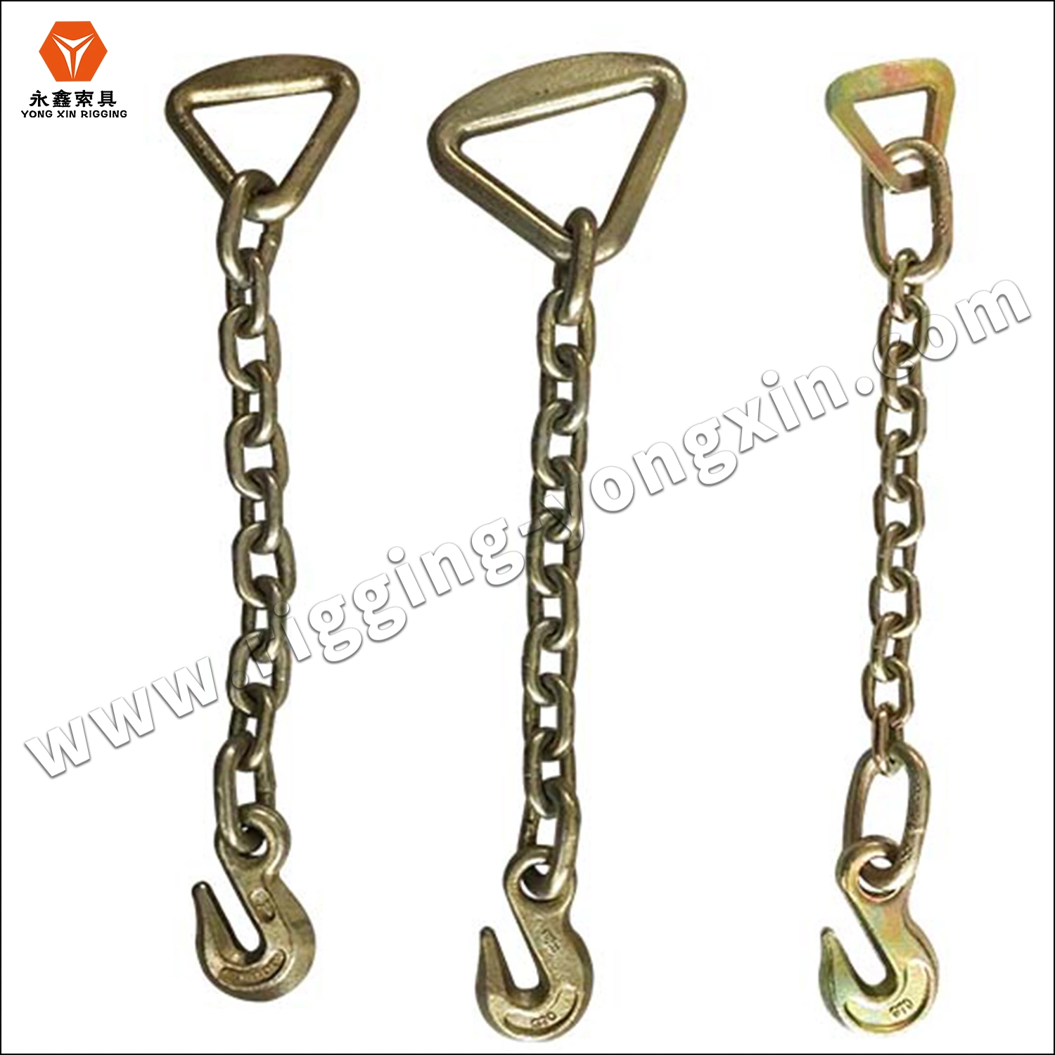 Alloyed Forged 12mm Steel Lashing Link Chain with Hook