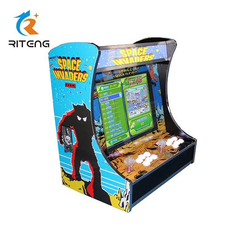 Customized Arcade Video Cabinet Bartop Arcade Table Console Game Machine Amplifier Pandoras Box Bartop Video Game Mini Bartop Arcade Game