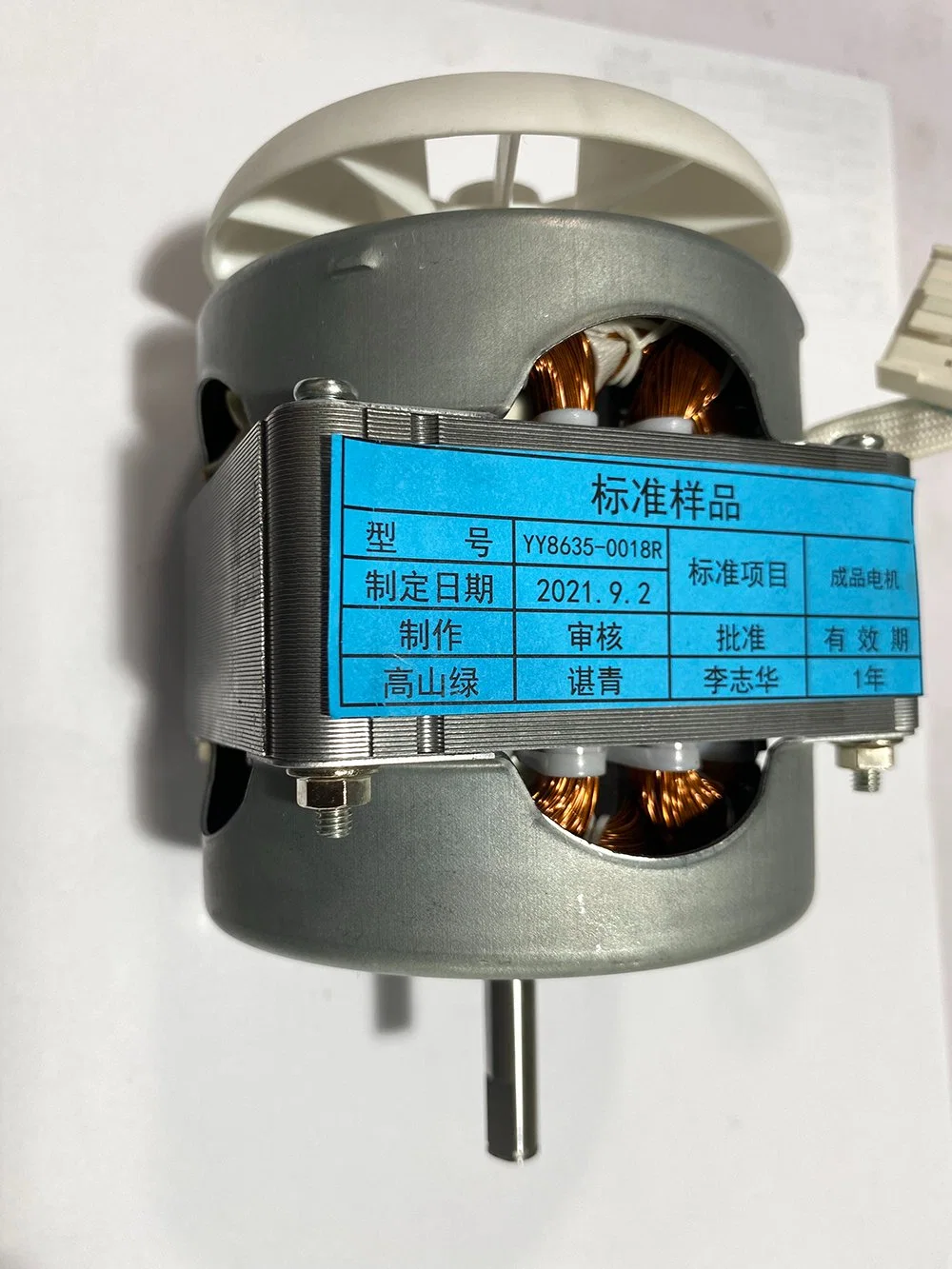 Phase unique de haute qualité de condensateurs fractionnés permanents moteur AC Moteur à induction asynchrone