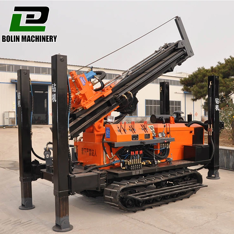 Fy180 Crawler Pneumatic Water Well Drilling Rig 180 Meter Well Drilling Machine with Fast Speed