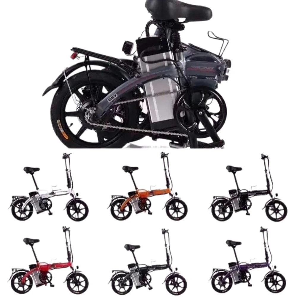 China Supplier Electric Bike Folding Electric Bicycle Foldable E-Bike 14 Inch Cheap Mini Ebike