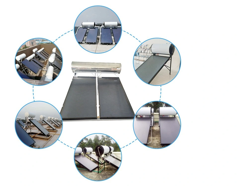 Compact Pressure Heat Pipe Solar Water Heater Stainless Steel Evacuated Free in Good Quality with Cheaper Price