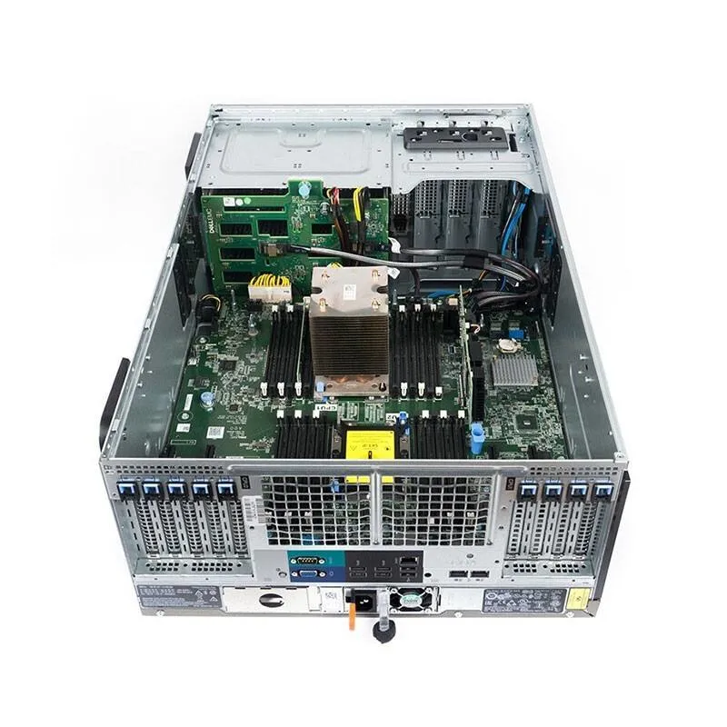 Dells High-End Tower Server T550 4u Height, Xeon Processor Server Workstation