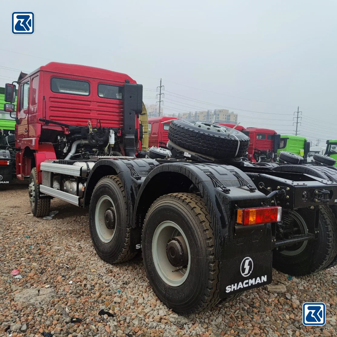 F3000 Shacman Tractor Truck 380HP/430CV Tráiler Jefe 6X4 10ruedas Animadora camión de remolque