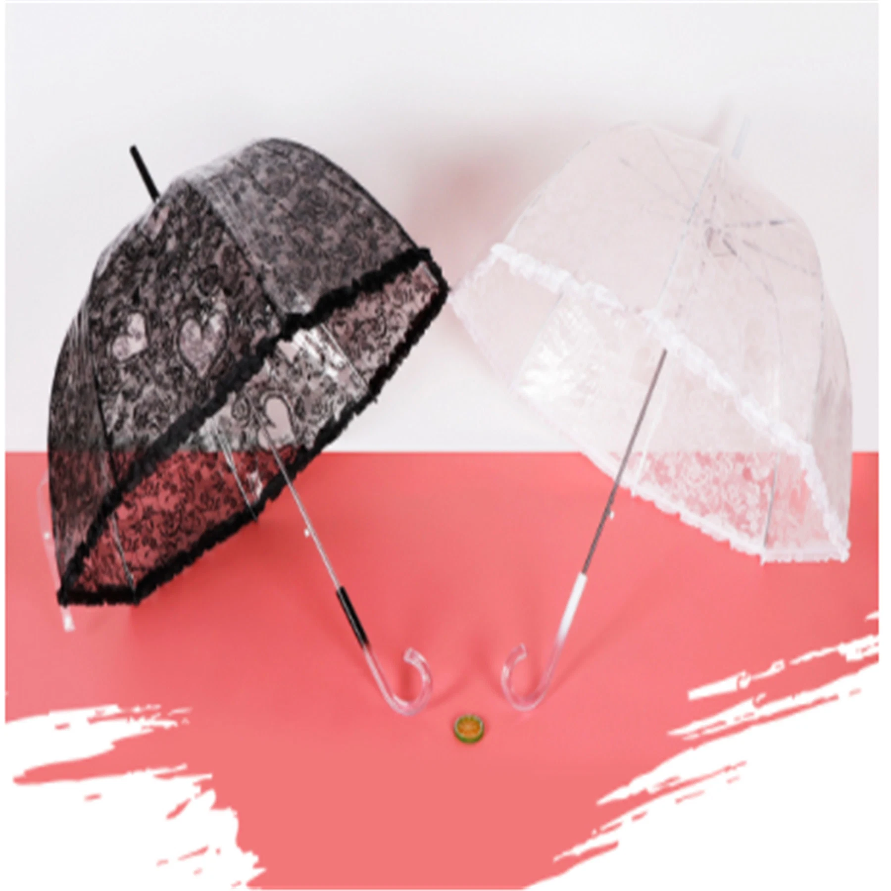 Lace Parasol Compact Umbrella Anti UV Resistant Sunny Umbrella