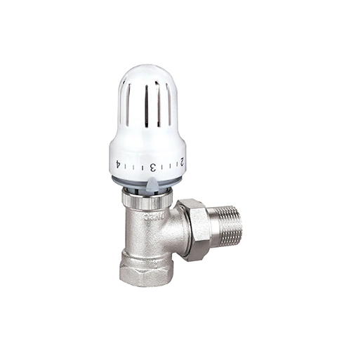 Supply Angle Radiator Thermostatic Mixing Valve with Straight Type