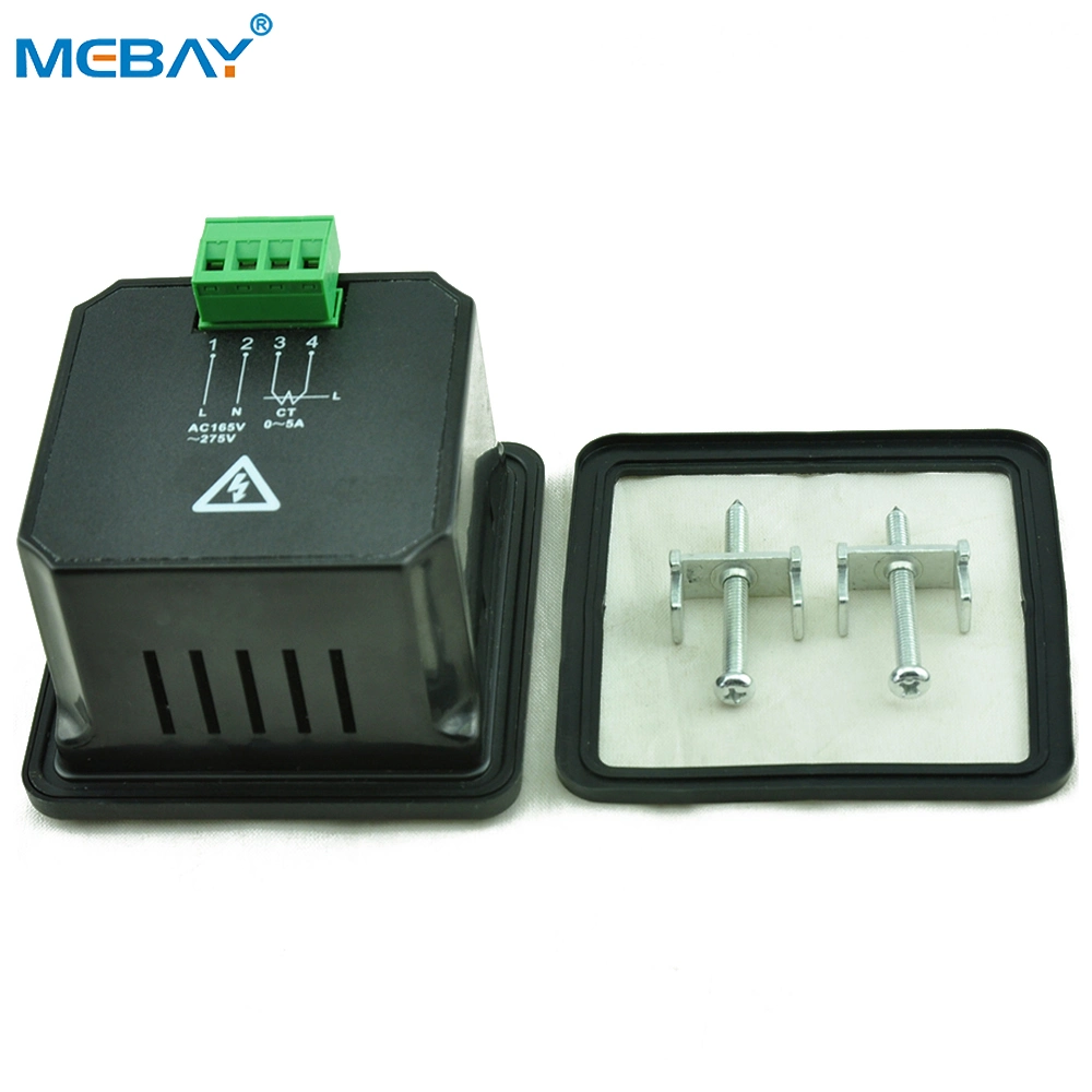 Mebay Electric Generator Power Smart Analog Digital Energy Meter Gv23 Single Phase Voltage Frequency Ampere Current Meter