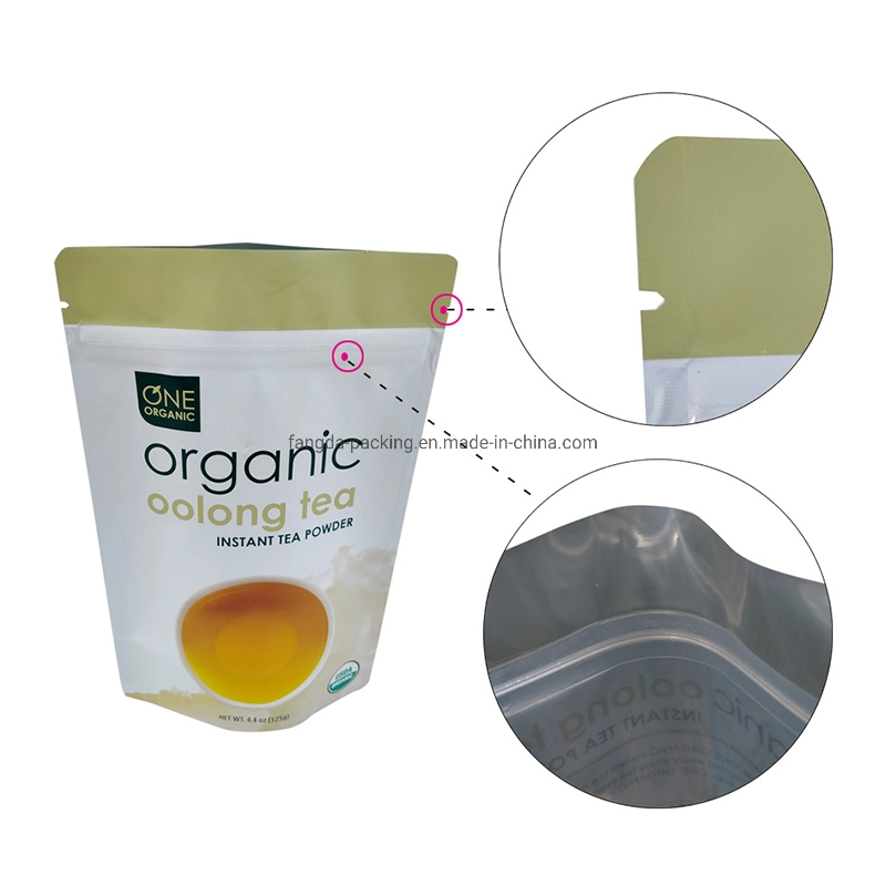 Stand up Printed Plastic Food Grade Packaging Bag