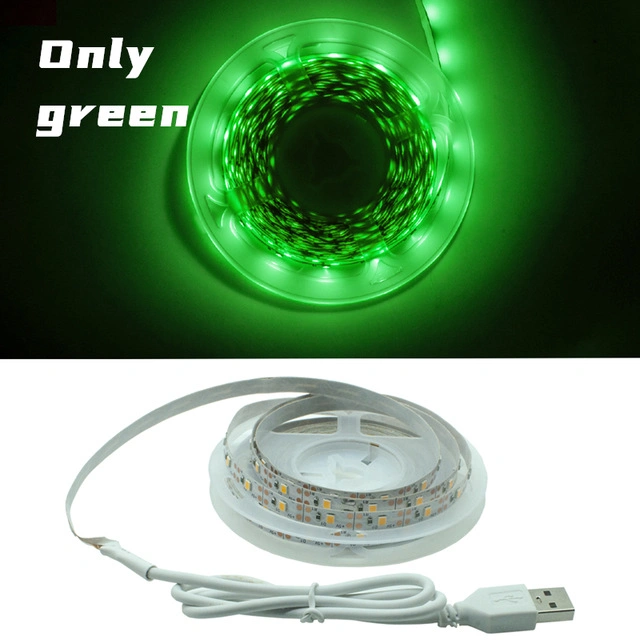 LED-Lichtstreifen USB Infrarot-Steuerung RGB SMD2835 DC5V 1m 2m 3m 4m 5m Flexible Lamp Tape Diode TV Hintergrund Beleuchtung Luces LED