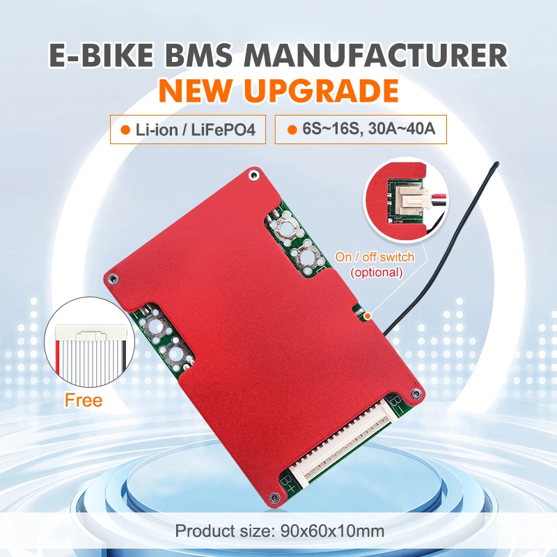 TDT Fabricant 16s 48V 3.7V 30A système de gestion de batterie BMS Pour batterie au lithium-ion BMS avec fonction d'équilibrage