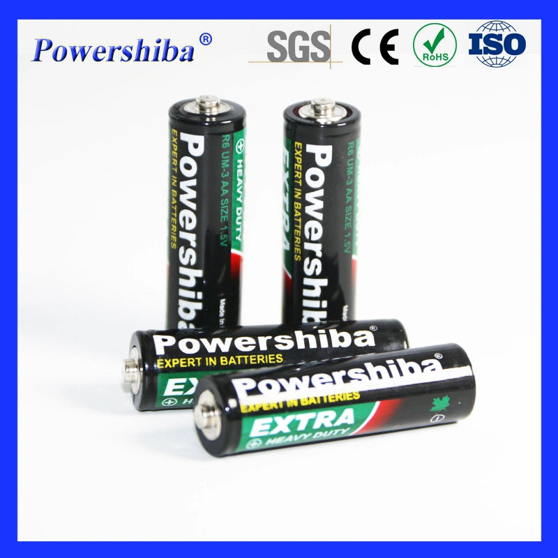 IEC Standard Powerful 1.5V Primary Double a Disposal Battery for Toys