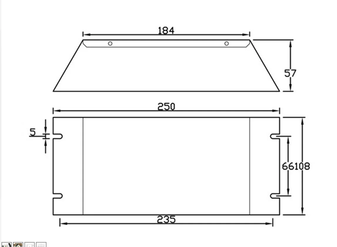 PS9-Al-2/200 2*200W UV Electronic Ballast for 200W Amalgam UV Lamp