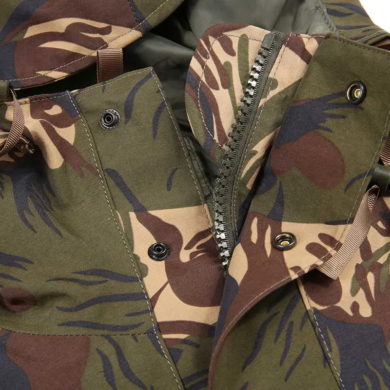 Chaqueta impermeable con capucha de invierno Ejército Mens táctico militar de camuflaje chaqueta