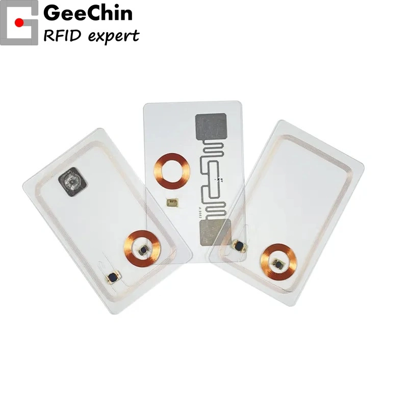 Hybrid Plastic Card RFID Hf UHF Dual Frequency RFID PVC Card