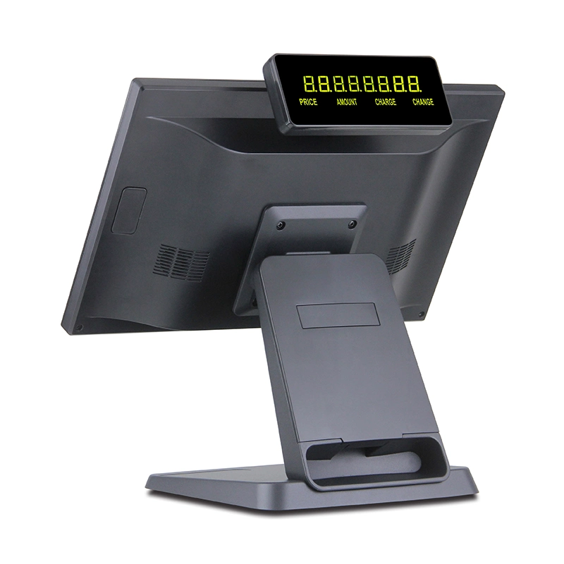 Windows Android LCD Touch Screen Display Monitor POS System Machine Supermarket Cash Register POS Terminal with Card Reader
