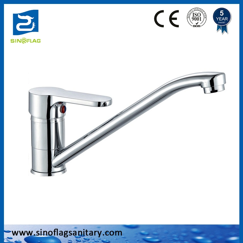 Wholesale Economical Brass Bathroom Long Neck Italian Cheap Kitchen Faucet