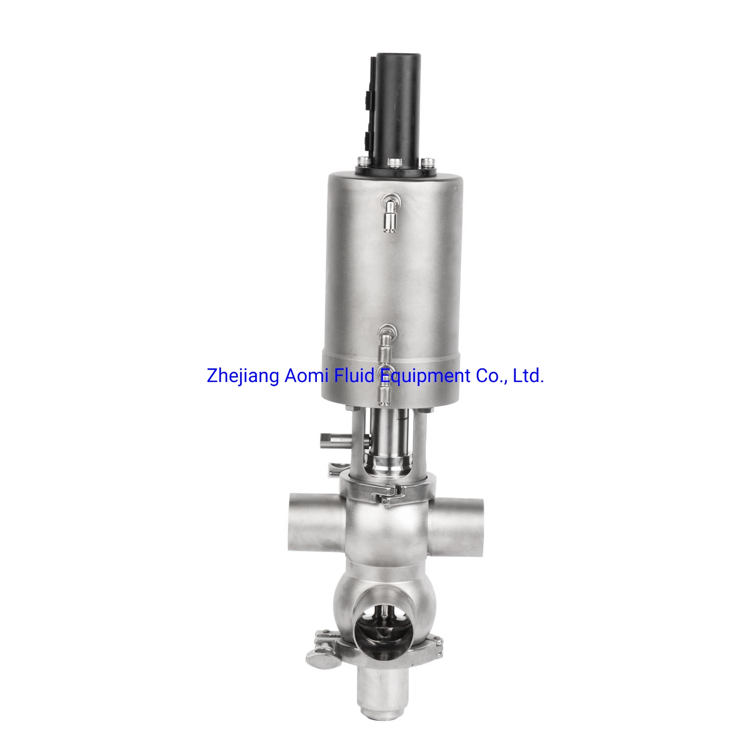 SS304 Pneumatic 63.5mm Mix-Proof Valve for CIP Recover