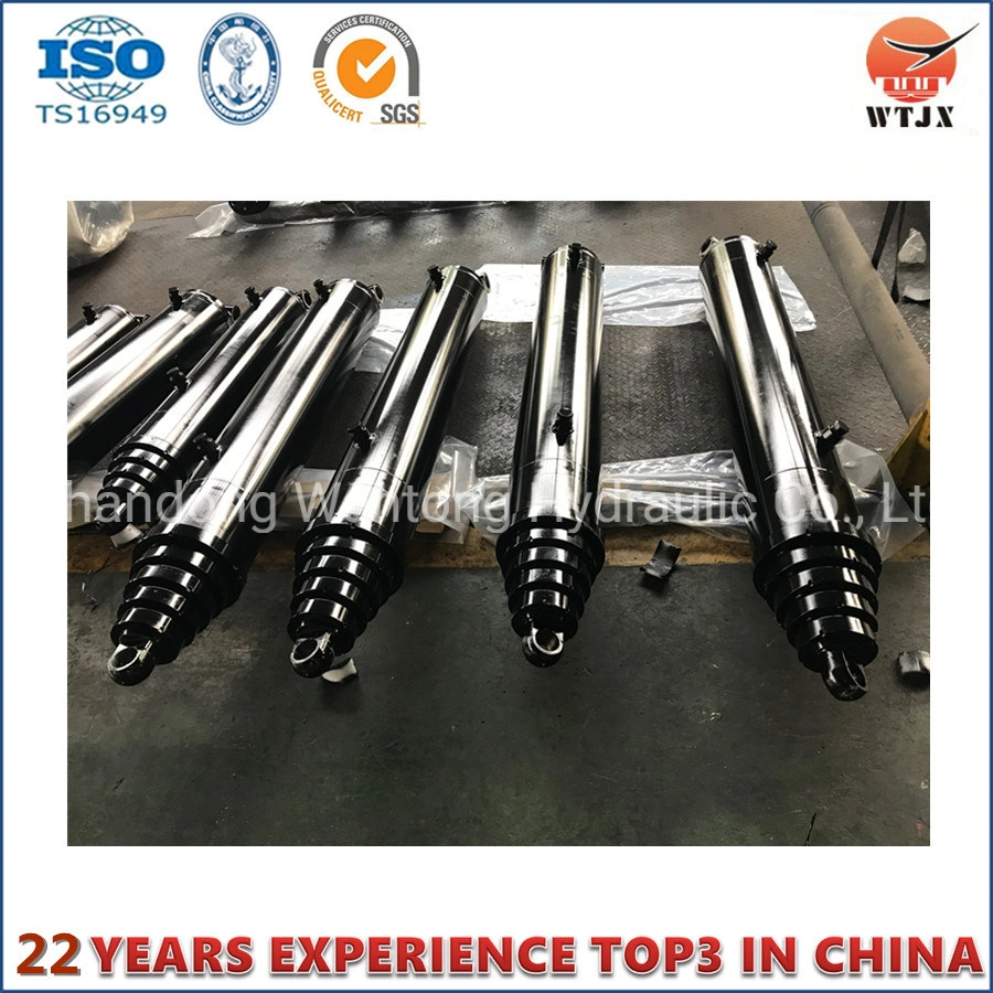 Multi Stage Dump Truck Lift Hydraulic Cylinder Manufacturer China