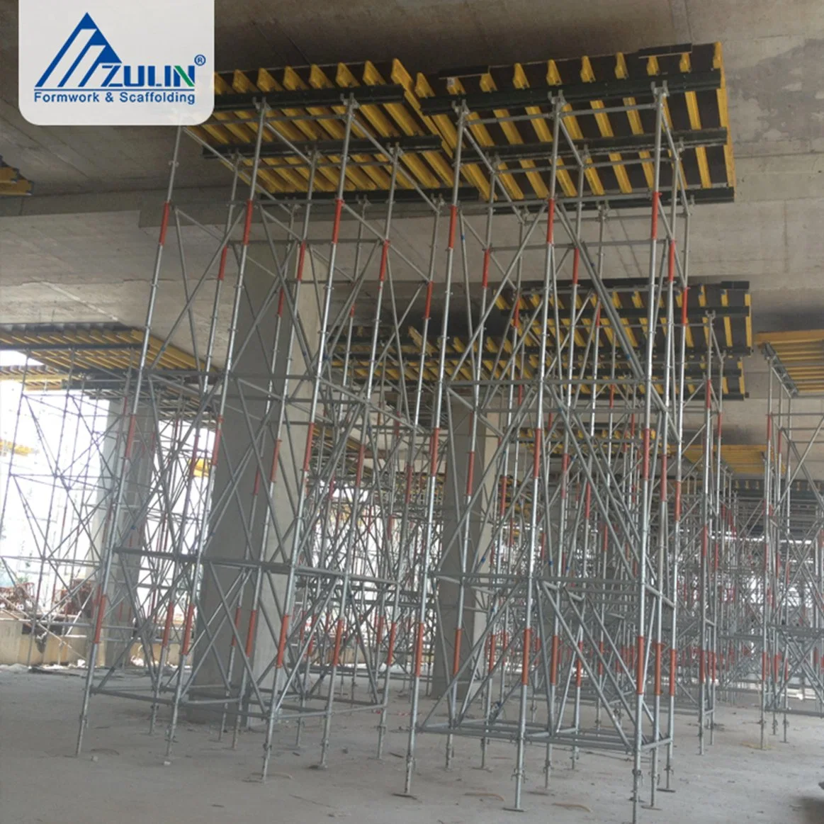 Combined Steel Zulin Rl48, 60 Prop Jacks for Construction Scaffolding System