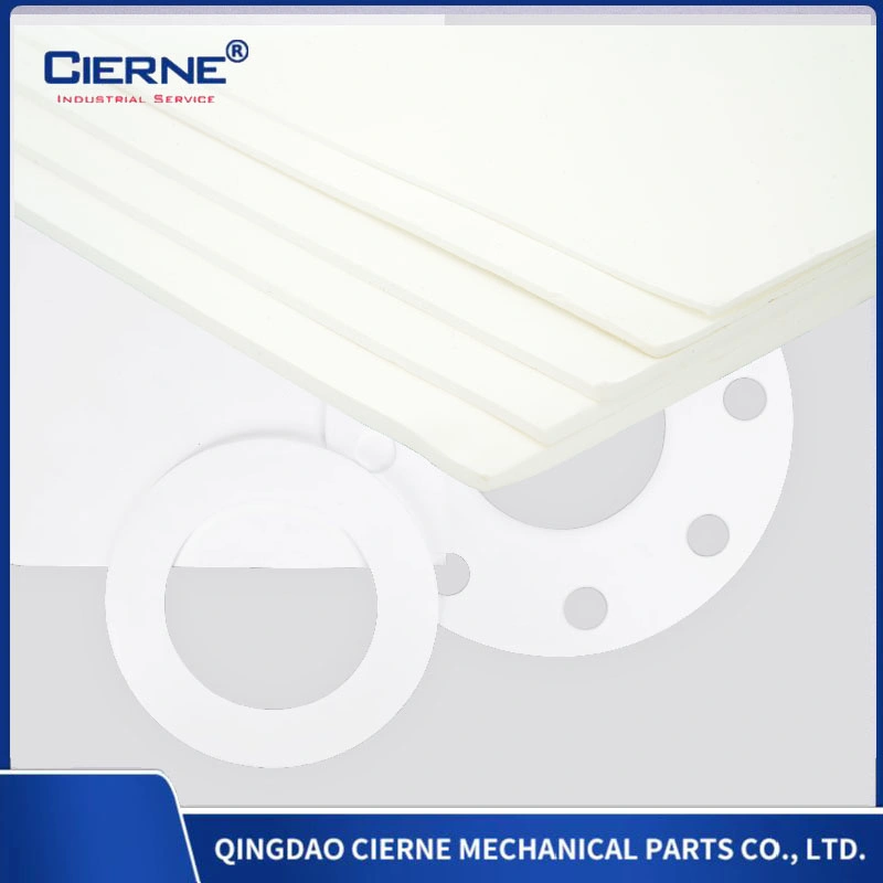 Hot Sale! Pure White PTFE Expanded Sheet Foldable Custom Size 1mm - 100mm Thick Molded PTFE Sheet