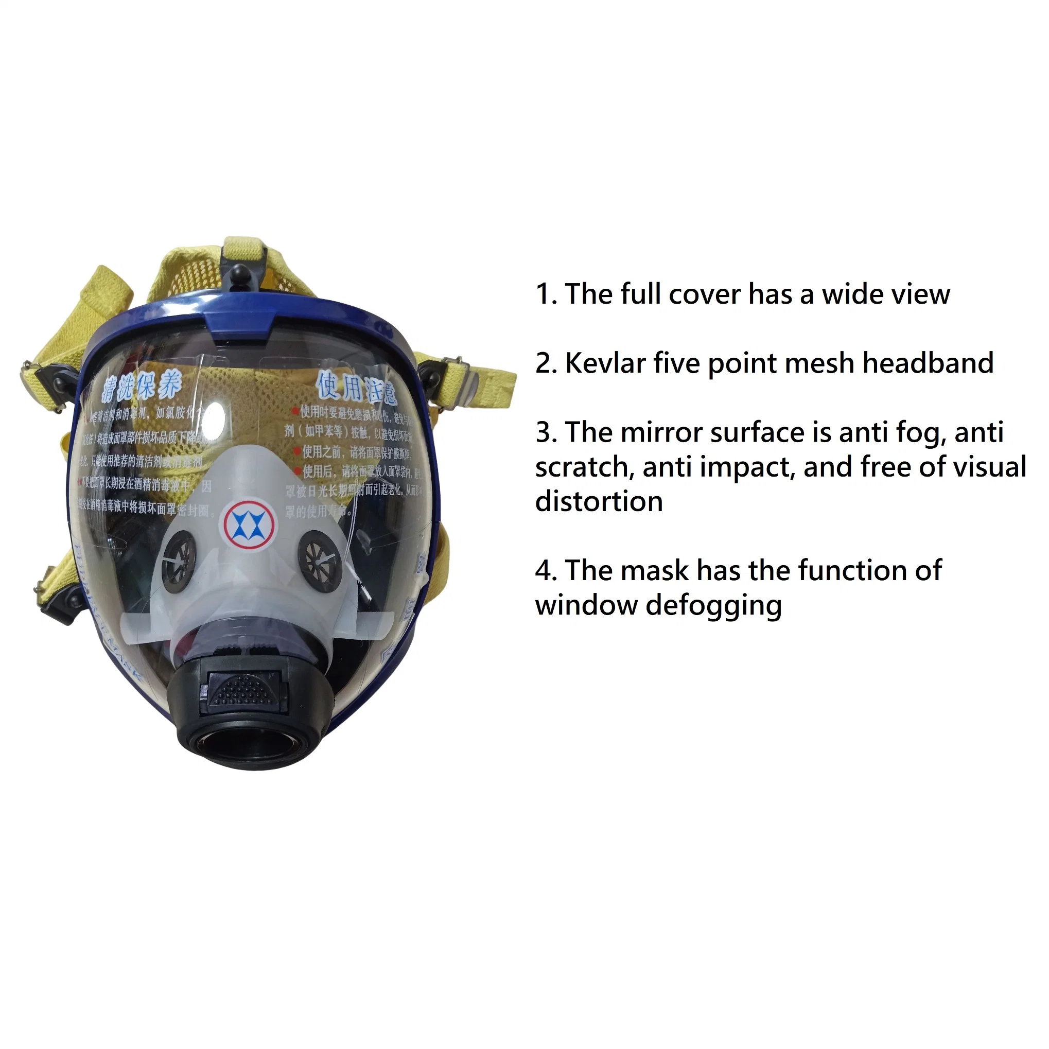 Rhzk6.8 Positive Pressure Fire Fighting Air Respirator Scba Fireman Equipment